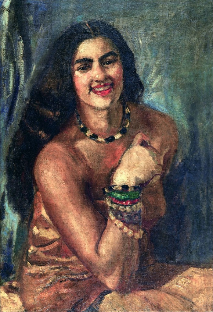 Amrita Sher-Gil 1930 Self-Portrait; Oil on Canvas; National Gallery of Modern Art, New Delhi; 72 x 92.5 cm