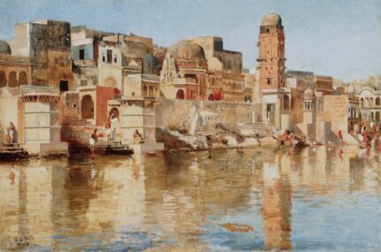 Edwin Lord Weeks 1888 Muttra (Mathura); Oil on canvas