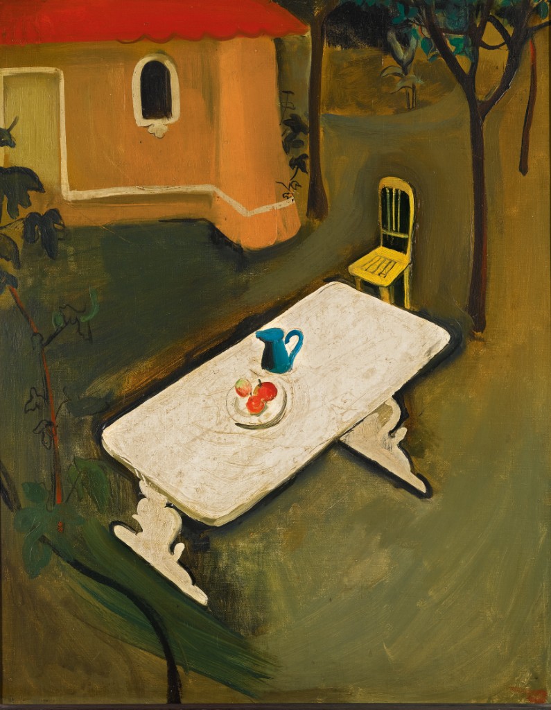 Amrita Sher-Gil 1938 Untitled (In the Garden); Oil on Canvas; 60 x 75 cm